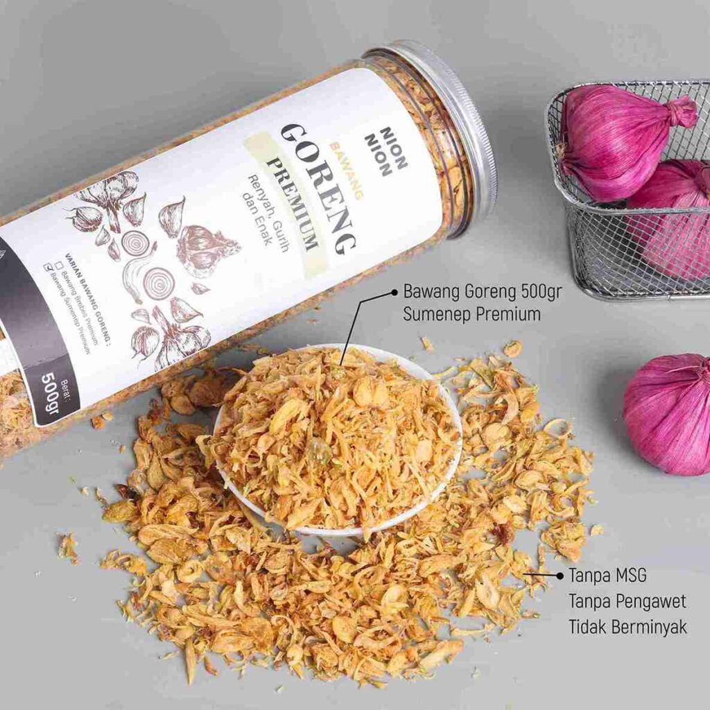 Kualitas Bawang Goreng Ditentukan oleh Proses Produksi